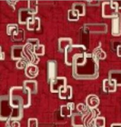 Коврик напольный на войлочной основе с низким ворсом Принт 150х200см p1594/с5p