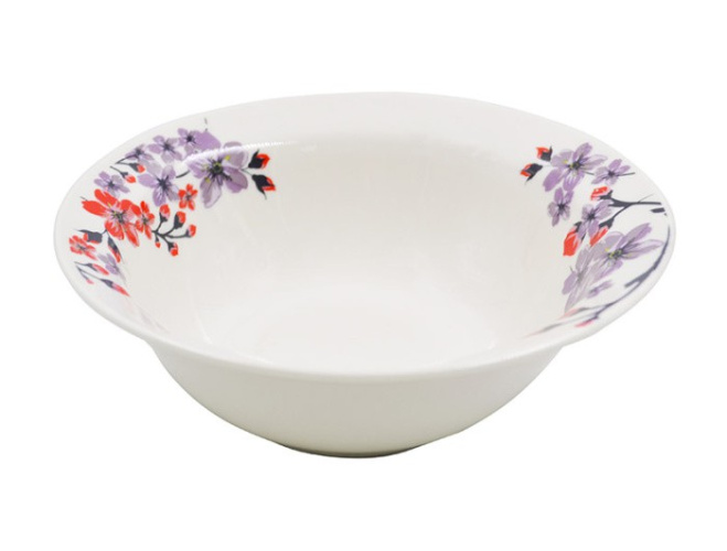 Миска фарфоровая 170мм/450мл Ветка сакуры Lavenir м7-5312#