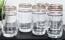 Набор стаканов стеклянных 6шт. 330мл высокие Кардамон, в п/у Декостек 158-ПТЗ4