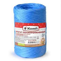 Шпагат полипропиленовый 100м d-1,6мм, цветной Komfi HRP100