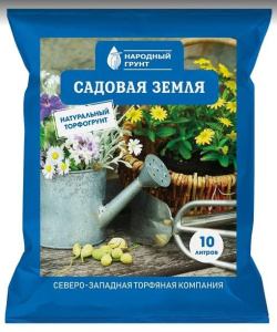 Грунт Садовая земля 10л Народный Грунт СЗТК