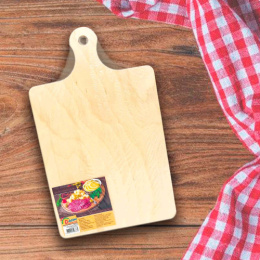 Доска разделочная экошпон без рисунка 280х169х80мм с ручкой ДомВуд ДомВуд Ф13/Д13