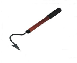 Тяпка металлическая 130х75х450мм Ласточка, сварная, заточенная, дюралевый черенок Kopper.tools ФИ.028.000