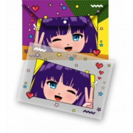 Папка с кнопкой А4 0.18 Beifa Аниме 2307