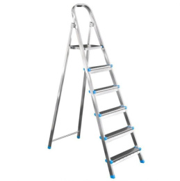 Стремянка металлическая  7 ступеней (1,44м) широкие Ярус 122207