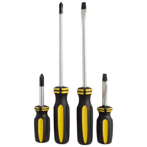 Отвертки набор  4шт. пластиковые рукоятки, Simple Park 008361