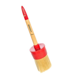 Кисть круглая Universal 70мм №22, натуральная щетина, пластиковый корпус, деревянная ручка Stayer 0141-70