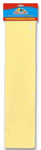 Бумага крепированная 50х250см желтая С0307-16