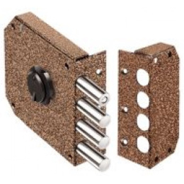 Замок накладной Эльбор 1.05.51.5.1.1 Базальт Эльбор 9657