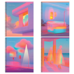 Тетрадь  96 листов BG Безумный мир, гребень Т5ГР96 57662