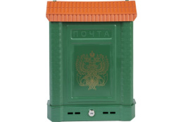 Ящик почтовый пластиковый внешний Премиум с металлическим замком Цикл 6026-00