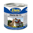 Эмаль ПФ-115 ГОСТ серая  1,8кг Zlata