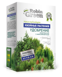 Удобрение для хвойных 1кг комплексное с микроэлементами Robin Green