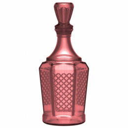 Графин - штоф стеклянный  500мл Кардинал Лилак Декостек 1162-Н5