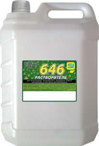 Растворитель 646 10л ГОСТ в канистре Спринт