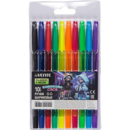Ручки шариковые набор 10 цветов Devente Korokoro 5073515