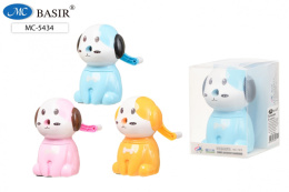 Точилка механическая Собачка цветная, ассорти МС-5434