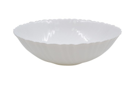 Салатник стеклокерамический 200мм/800мл HoReCa Wave light белый Lavenir LSLW-80 WHITE