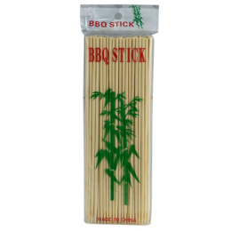 Набор шампуров для шашлыка бамбуковых 100шт. 20см d-3мм 51592
