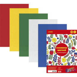 Фоамиран/пластичная замша  5 цветов  5 листов Devente, самоклеящийся, европодвес 8040799