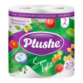 Полотенца бумажные 2шт. х 10м 2-х слойные Plushe