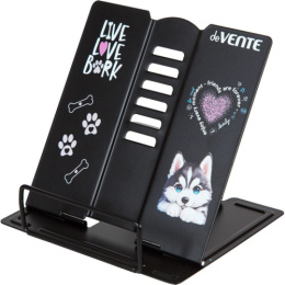 Подставка для книг Devente Cute Husky, металлическая 8063517
