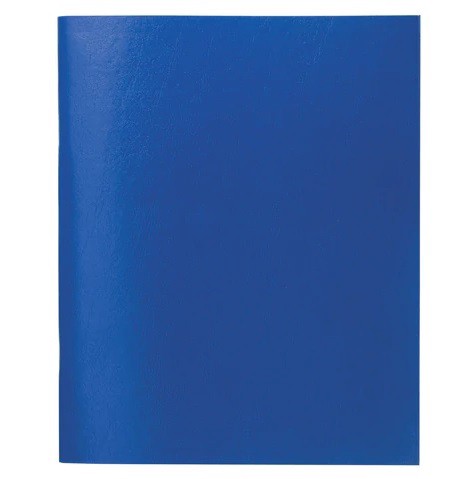 Тетрадь  96 листов бумвинил синий 403418