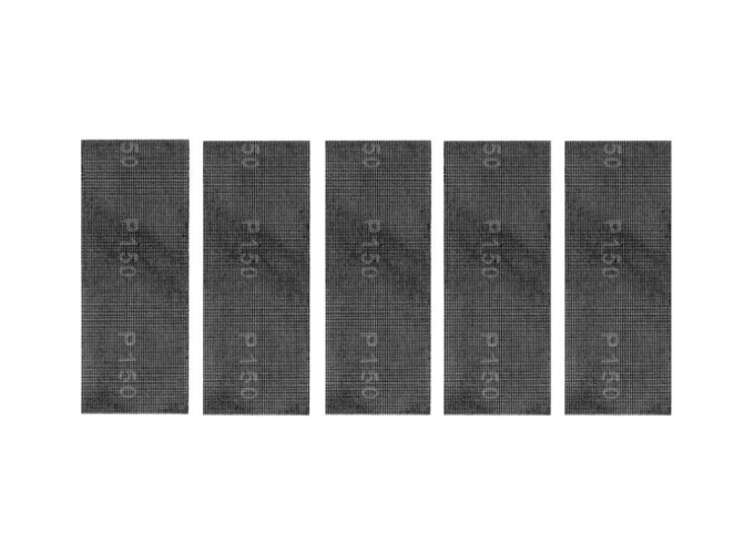 Сетка абразивная набор  5шт. зернистость P150 115х280мм Сибртех 751307