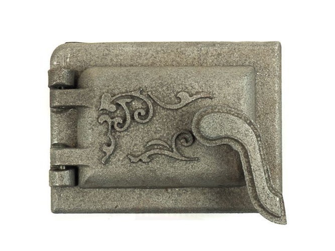 Печная дверка прочистная чугунная 15х11см Бежецкий ЛМЗ ДПР