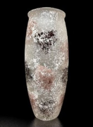 Ваза для цветов стеклянная бочонок h-23см Арианна, в инд/у Декор-Стиль Н П-81/1000