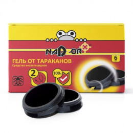 Ловушки от тараканов (гель) набор 6шт. (Надзор) Nadzor LOVH002N