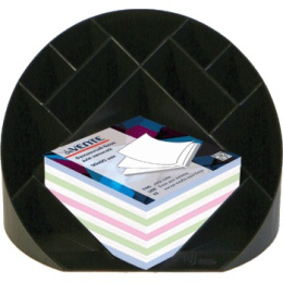 Подставка для пишущих принадлежностей Devente Simple, непрозрачная черная 4102501