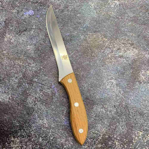 Нож стальной 150мм деревянная ручка, универсальный Радужный Дом РД78563