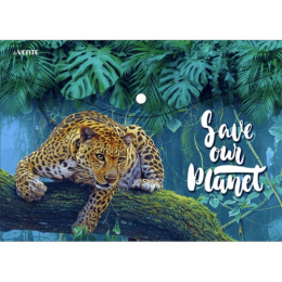 Папка с кнопкой А5 0.15 Devente Leopard 3071942