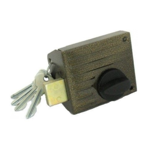 Замок накладной ЗН1-2 "Зенит" бронза 2561