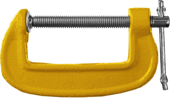 Струбцина G-образная  75мм чугунная Stayer 3215-075