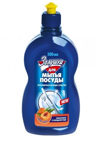 Средство для мытья посуды Золушка 500мл персик