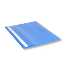 Скоросшиватель пластиковый голубой Бюрократ -PS20AZURE