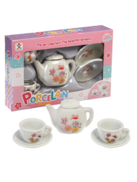 Набор детской посуды керамический  5 предметов Чайный сервиз, в коробке 10890994