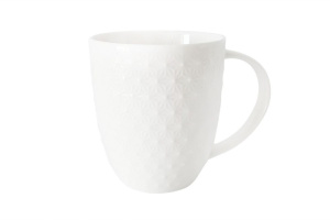 Кружка фарфоровая 420мл Снежная королева Коралл NBSF006