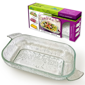 Шубница стеклянная 300х160х50мм Ракушка, в п/у Larange 103-401