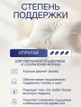 Подушка 50х68см Гусиный пух 40% / перо 60% (тик, кант) Голубые башенки, Коллекция Комфорт Империя пуха ИП120