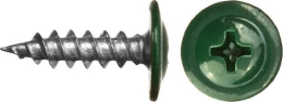 Саморез с п/ш острый 4,2/25 RAL 6005 (темно-зеленый) 284-42256005