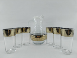 Набор стеклянный  7 предметов (кувшин + 6 стаканов) Колосок, в п/у Gid Glass GN43944/01+GN1256/06
