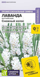 Лаванда Снежный колос английская 5шт. цветной пакет Семена Алтая