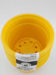 Горшок для рассады круглый d- 9см h- 6,8см, объем - 0,26л, формованный, цвет в ассортименте СЗТК