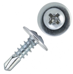 Саморез с прессшайбой  4,2/16 со сверлом 282-1-4216