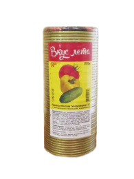 Крышка для консервирования метал. СКО 1-82 49+1 толщина металла - 0,18мм, внутр. покрытие - лак Вкус лета