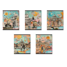 Тетрадь  48 листов ErichKrause Roman Holiday Mix Pack 52960