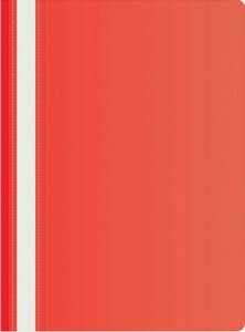 Скоросшиватель пластиковый красный Silwerhof Eco 2063049